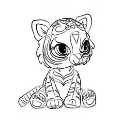 Dessin à colorier: Shimmer et Shine (Dessins animés et séries animées) #196149 - Coloriages à Imprimer Gratuits