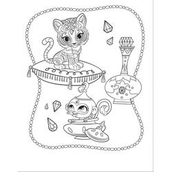Dessin à colorier: Shimmer et Shine (Dessins animés et séries animées) #196154 - Coloriages à Imprimer Gratuits