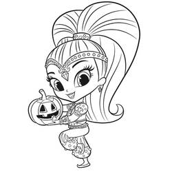 Dessin à colorier: Shimmer et Shine (Dessins animés et séries animées) #196156 - Coloriages à Imprimer Gratuits