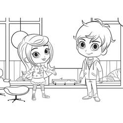 Dessin à colorier: Shimmer et Shine (Dessins animés et séries animées) #196163 - Coloriages à Imprimer Gratuits