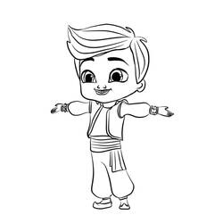 Dessin à colorier: Shimmer et Shine (Dessins animés et séries animées) #196164 - Coloriages à Imprimer Gratuits