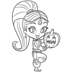 Dessin à colorier: Shimmer et Shine (Dessins animés et séries animées) #196168 - Coloriages à Imprimer Gratuits