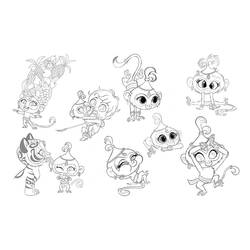 Dessin à colorier: Shimmer et Shine (Dessins animés et séries animées) #196174 - Coloriages à Imprimer Gratuits