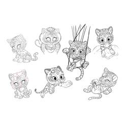 Dessin à colorier: Shimmer et Shine (Dessins animés et séries animées) #196180 - Coloriages à Imprimer Gratuits