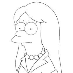 Dessin à colorier: Simpson (Dessins animés et séries animées) #23853 - Coloriages à Imprimer Gratuits