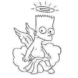Dessin à colorier: Simpson (Dessins animés et séries animées) #23904 - Coloriages à Imprimer Gratuits