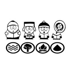 Dessin à colorier: South Park (Dessins animés et séries animées) #31118 - Coloriages à Imprimer Gratuits