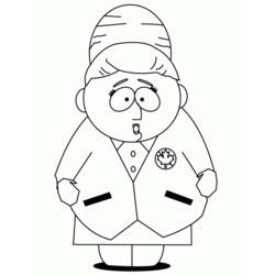 Dessin à colorier: South Park (Dessins animés et séries animées) #31145 - Coloriages à Imprimer Gratuits
