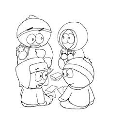 Dessin à colorier: South Park (Dessins animés et séries animées) #31236 - Coloriages à Imprimer Gratuits