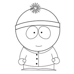 Dessin à colorier: South Park (Dessins animés et séries animées) #31245 - Coloriages à Imprimer Gratuits