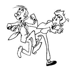 Dessin à colorier: Spirou (Dessins animés et séries animées) #30513 - Coloriages à Imprimer Gratuits