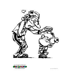 Dessin à colorier: Spirou (Dessins animés et séries animées) #30521 - Coloriages à Imprimer Gratuits