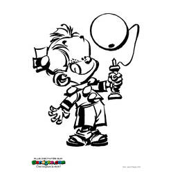 Dessin à colorier: Spirou (Dessins animés et séries animées) #30523 - Coloriages à Imprimer Gratuits
