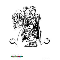 Dessin à colorier: Spirou (Dessins animés et séries animées) #30525 - Coloriages à Imprimer Gratuits