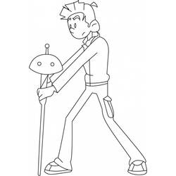 Dessin à colorier: Spirou (Dessins animés et séries animées) #30531 - Coloriages à Imprimer Gratuits