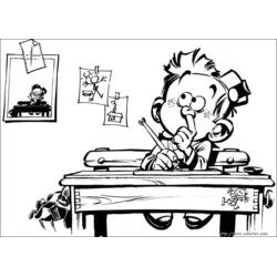 Dessin à colorier: Spirou (Dessins animés et séries animées) #30532 - Coloriages à Imprimer Gratuits