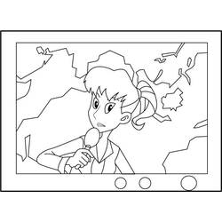 Dessin à colorier: Spirou et Fantasio (Dessins animés et séries animées) #182508 - Coloriages à Imprimer Gratuits