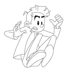 Dessin à colorier: Spirou et Fantasio (Dessins animés et séries animées) #182511 - Coloriages à Imprimer Gratuits