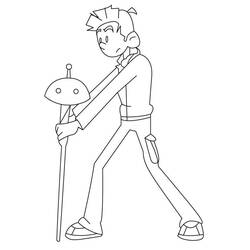 Dessin à colorier: Spirou et Fantasio (Dessins animés et séries animées) #182515 - Coloriages à Imprimer Gratuits