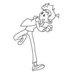 Dessin à colorier: Spirou et Fantasio (Dessins animés et séries animées) #182516 - Coloriages à Imprimer Gratuits