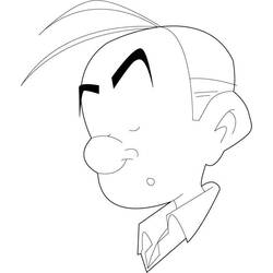 Dessin à colorier: Spirou et Fantasio (Dessins animés et séries animées) #182522 - Coloriages à Imprimer Gratuits