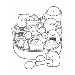 Dessin à colorier: Sumikko Gurashi (Dessins animés et séries animées) #211470 - Coloriages à Imprimer Gratuits