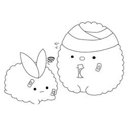 Dessin à colorier: Sumikko Gurashi (Dessins animés et séries animées) #211475 - Coloriages à Imprimer Gratuits