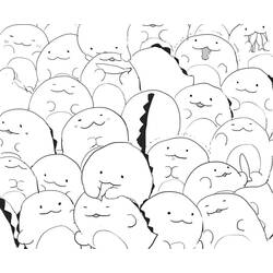 Dessin à colorier: Sumikko Gurashi (Dessins animés et séries animées) #211483 - Coloriages à Imprimer Gratuits