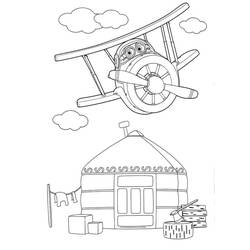 Dessin à colorier: Super Wings (Dessins animés et séries animées) #196613 - Coloriages à Imprimer Gratuits