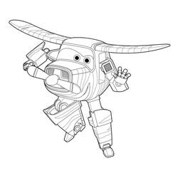 Dessins à colorier: Super Wings - Coloriages à Imprimer Gratuits