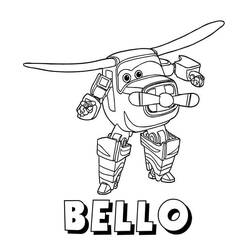 Dessin à colorier: Super Wings (Dessins animés et séries animées) #196620 - Coloriages à Imprimer Gratuits