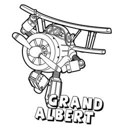 Dessin à colorier: Super Wings (Dessins animés et séries animées) #196631 - Coloriages à Imprimer Gratuits