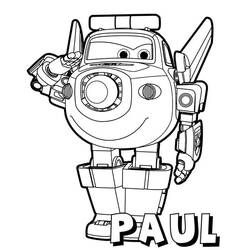 Dessin à colorier: Super Wings (Dessins animés et séries animées) #196645 - Coloriages à Imprimer Gratuits