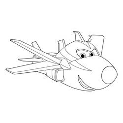 Dessin à colorier: Super Wings (Dessins animés et séries animées) #196651 - Coloriages à Imprimer Gratuits
