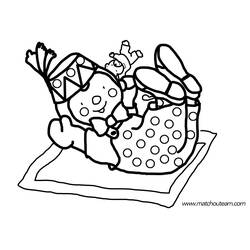Dessin à colorier: T'choupi et Doudou (Dessins animés et séries animées) #34112 - Coloriages à Imprimer Gratuits