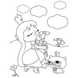 Dessin à colorier: Talia et le Royaume Arc-en-ciel (Dessins animés et séries animées) #210651 - Coloriages à Imprimer Gratuits