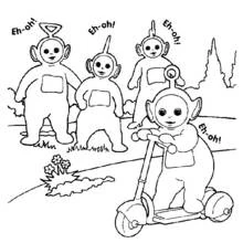Dessin à colorier: Télétubbies (Dessins animés et séries animées) #49681 - Coloriages à Imprimer Gratuits