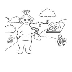 Dessin à colorier Télétubbies (Dessins animés et séries animées) #49707, gratuit à imprimer