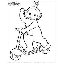 Dessin à colorier: Télétubbies (Dessins animés et séries animées) #49735 - Coloriages à Imprimer Gratuits