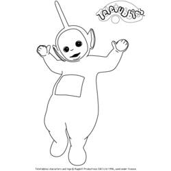 Dessin à colorier: Télétubbies (Dessins animés et séries animées) #49741 - Coloriages à Imprimer Gratuits