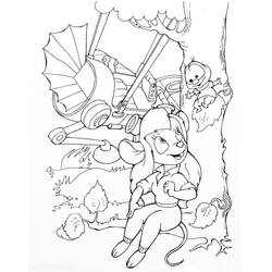 Dessin à colorier: Tic et Tac pour enfant (Dessins animés et séries animées) #185797 - Coloriages à Imprimer Gratuits