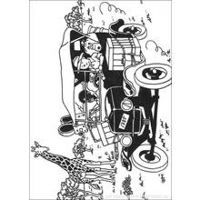 Dessin à colorier: Tintin (Dessins animés et séries animées) #25735 - Coloriages à Imprimer Gratuits