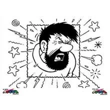 Dessin à colorier: Tintin (Dessins animés et séries animées) #25788 - Coloriages à Imprimer Gratuits