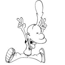 Dessin à colorier: Titeuf (Dessins animés et séries animées) #33739 - Coloriages à Imprimer Gratuits