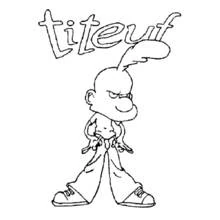 Dessin à colorier: Titeuf (Dessins animés et séries animées) #33740 - Coloriages à Imprimer Gratuits