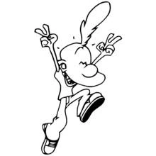 Dessin à colorier: Titeuf (Dessins animés et séries animées) #33749 - Coloriages à Imprimer Gratuits