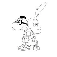 Dessin à colorier: Titeuf (Dessins animés et séries animées) #33809 - Coloriages à Imprimer Gratuits