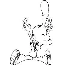 Dessin à colorier: Titeuf (Dessins animés et séries animées) #33895 - Coloriages à Imprimer Gratuits