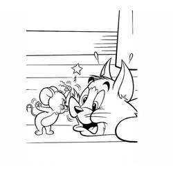 Coloriage Tom et Jerry (Dessins animés et séries animées) #172081 à imprimer et colorier