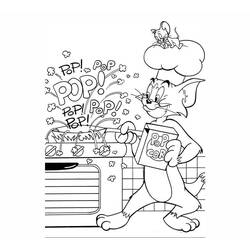 Coloriage Tom et Jerry (Dessins animés et séries animées) #172082 à imprimer et colorier
